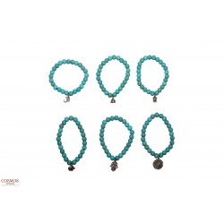 **B2-Pulsera 8mm Turquesa...