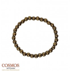 **B2- Pulsera 6mm Pirita...