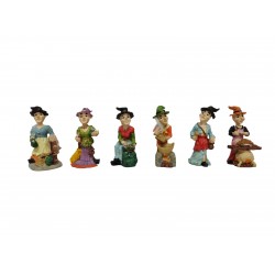 **Set de 6 figuras Brujas...