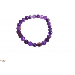 **B2- Pulsera 8mm Amatista...