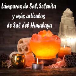 Lámparas de Sal y más artículos de Sal Himalaya 