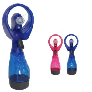 **A1/G-PROMOCIÓN Ventilador Manual con Pulverizador 27x6,5cm (Precio por unidad)