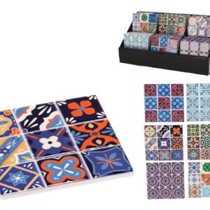 **G-R/Posavaso azulejo mosaico 10,5x10,5cm (Precio por unidad)