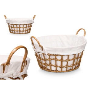 **G-Cesto redondo con asas 40cmx45cmx25cm (Precio por unidad)