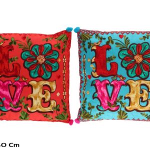 **G-Cojín Love 40x40cm (Precio por unidad)