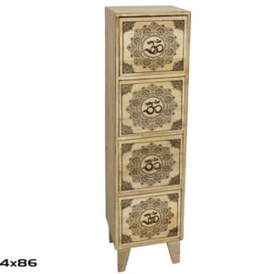 **G-Mueble Auxiliar Om 4 cajones 24x20x88cm