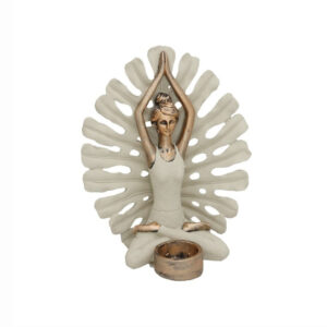 **A3/G-Portavela Mujer Yoga Sarayu 25,5x21,5x14cm