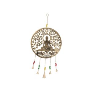 **G-Carrillón Buda India metálico 33x68,5cm (Precio por unidad)