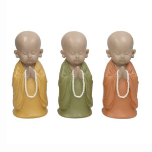 **A3/G-Figura Monje Rezando 12x12,5x27cm (Precio por unidad)