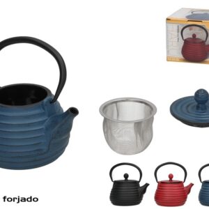 **G-Tetera de hierro forjado con filtro 16x14,5x11,5cm (Precio por unidad)