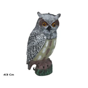 **A3/G-Figura Búho Kray 43x19x18cm