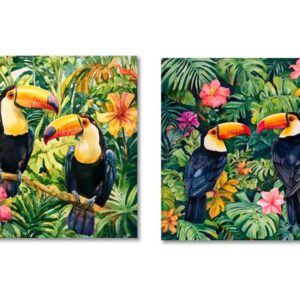 **G-Cuadro Tropico 60x60x2,5cm (Precio por unidad)