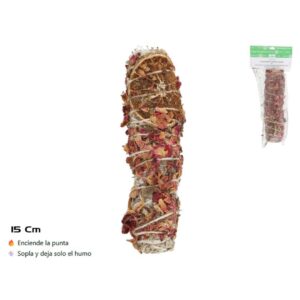 **A3/G-Atadillo de Salvia Blanca con Rododendro 15cm Jumbo (Precio por unidad)
