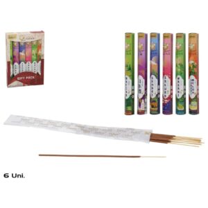 **G-Pack 6 cajitas incienso Japan Gift Tulasi