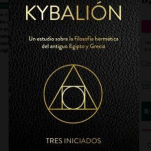 **A1/G.Libro El Kybalión Tres Iniciados PVP Recomendado 8,95€