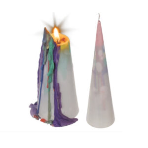 **G-Vela de goteo multicolor en caja 20x5,5cm (Precio por unidad)