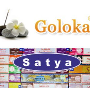 Inciensos, aceites Goloka y Satya