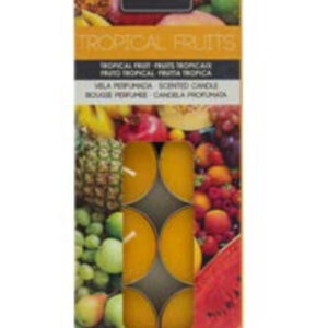 **G-Pack 10 velas té Tropical Fruit perfumadas