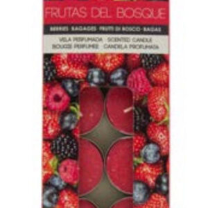 **G-Pack 10 velas té Frutas del Bosque perfumadas