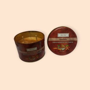 **Vela Aromatica Sandalo con Cuarzo 120 gramos