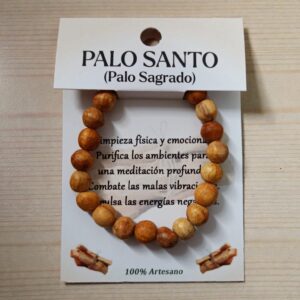 **A2/Pulsera Palo Santo 8mm Artesano