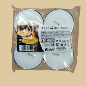 **B3/G-Pack 4 velas maxi té Grande
