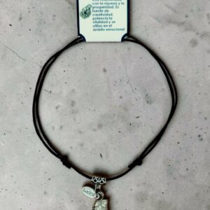 **Collar esotérico Pirita encanastada