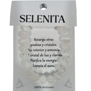 **Pulsera Selenita 8mm
