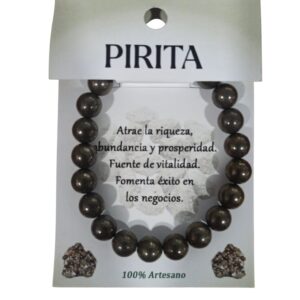 **Pulsera Pirita 8mm