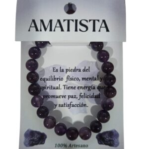 **Pulsera Amatista 8mm