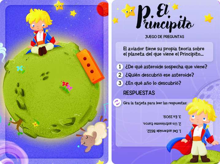 **G.R/Juego barajas El Principito en caja de lata PVP Recomendado 14,95€ - Imagen 4