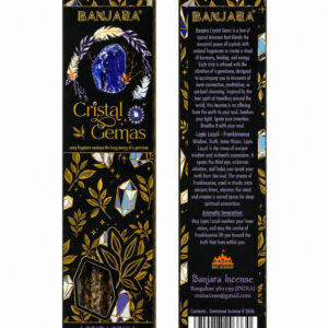 **Kit Incienso artesanal Frankincense/Olíbano con minerales de Lapislázuli