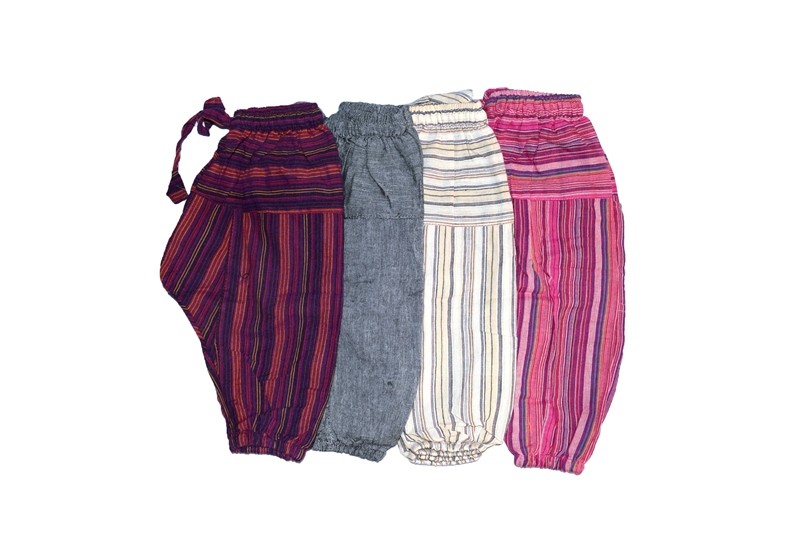 A1- Pantalón Infantil Bombacho (varios diseños y tallas) precio por unidad