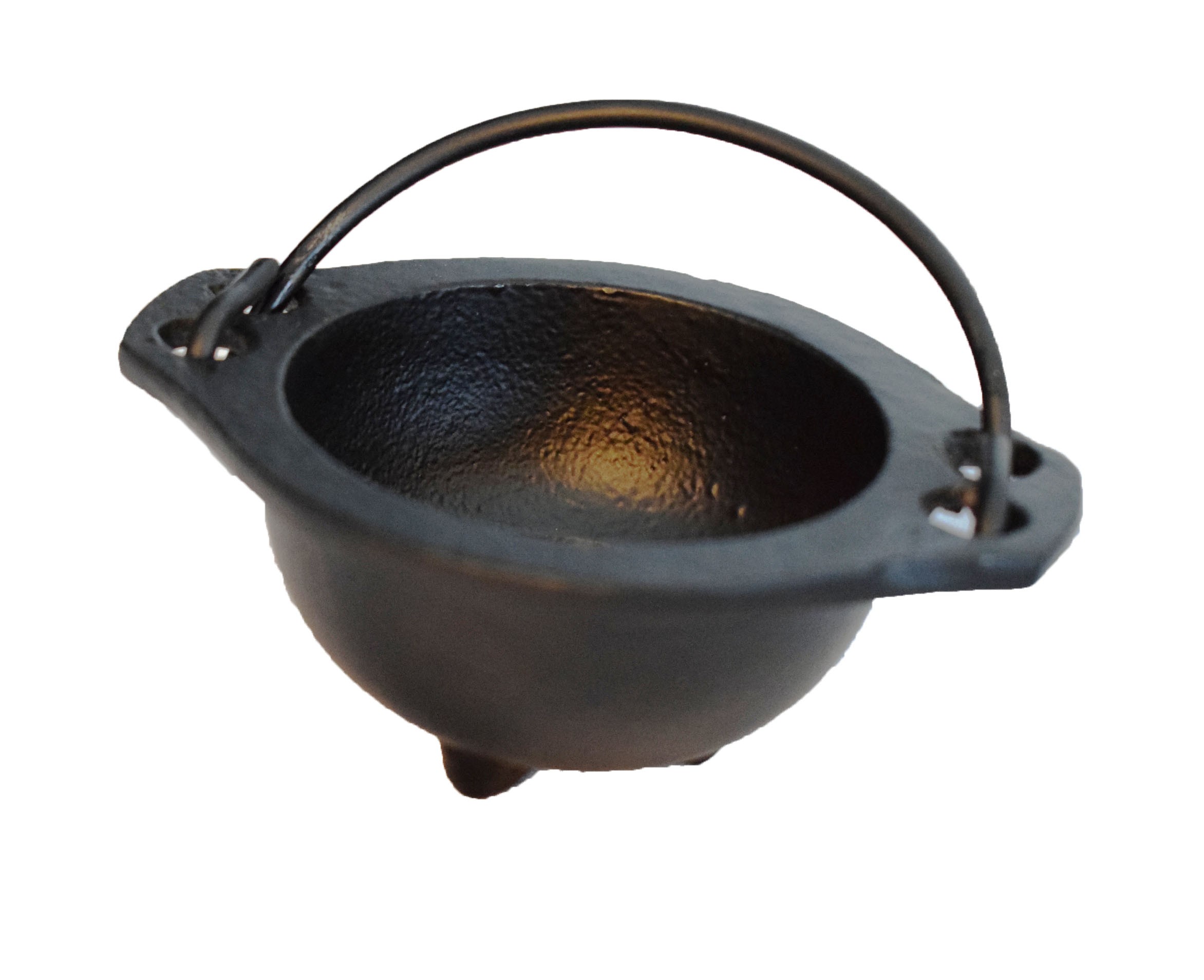 Quemador Olla Hierro para incienso en grano (10 x 8cm aprox)