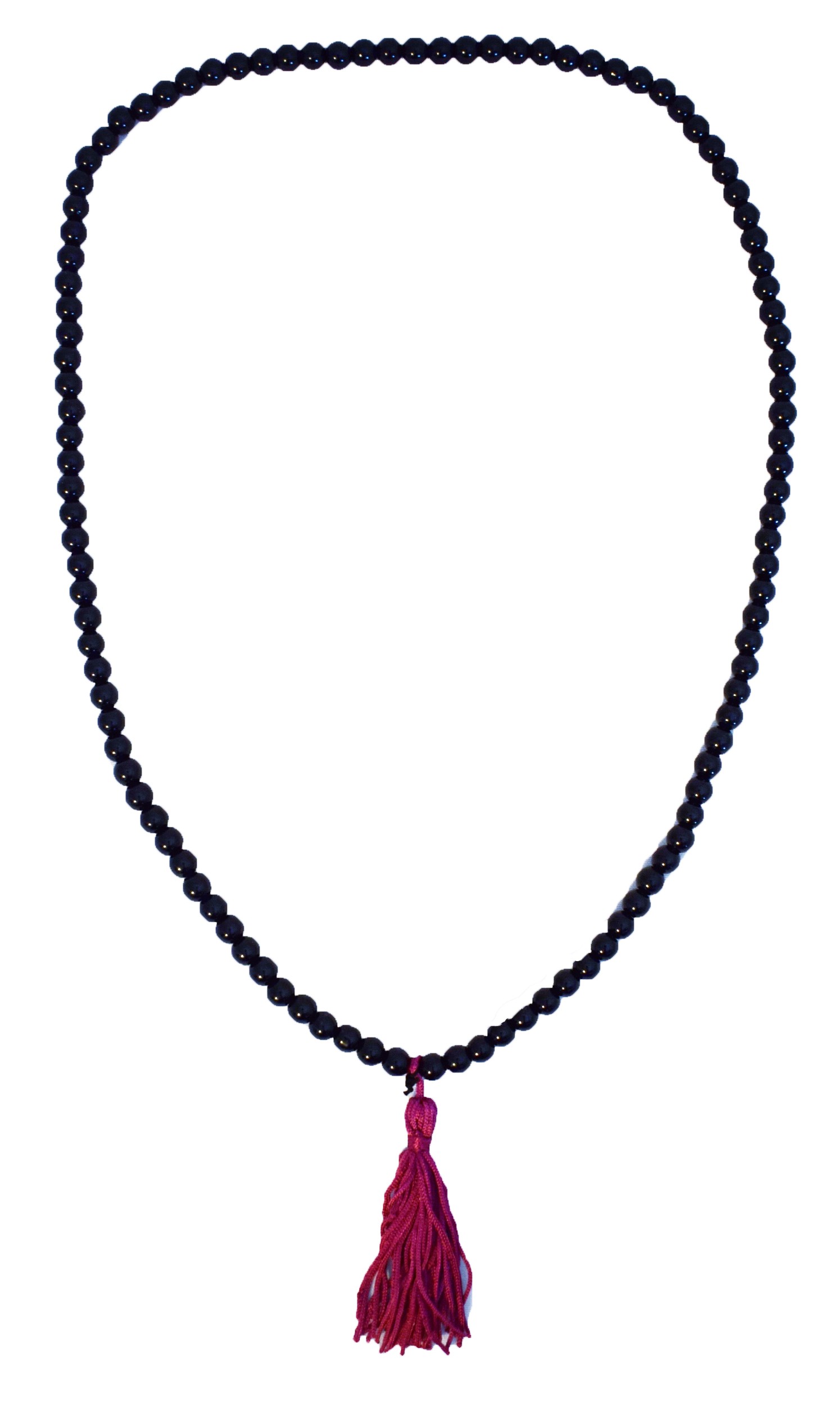 B2-Collar 8mm Malas Ónix Negro Mineral