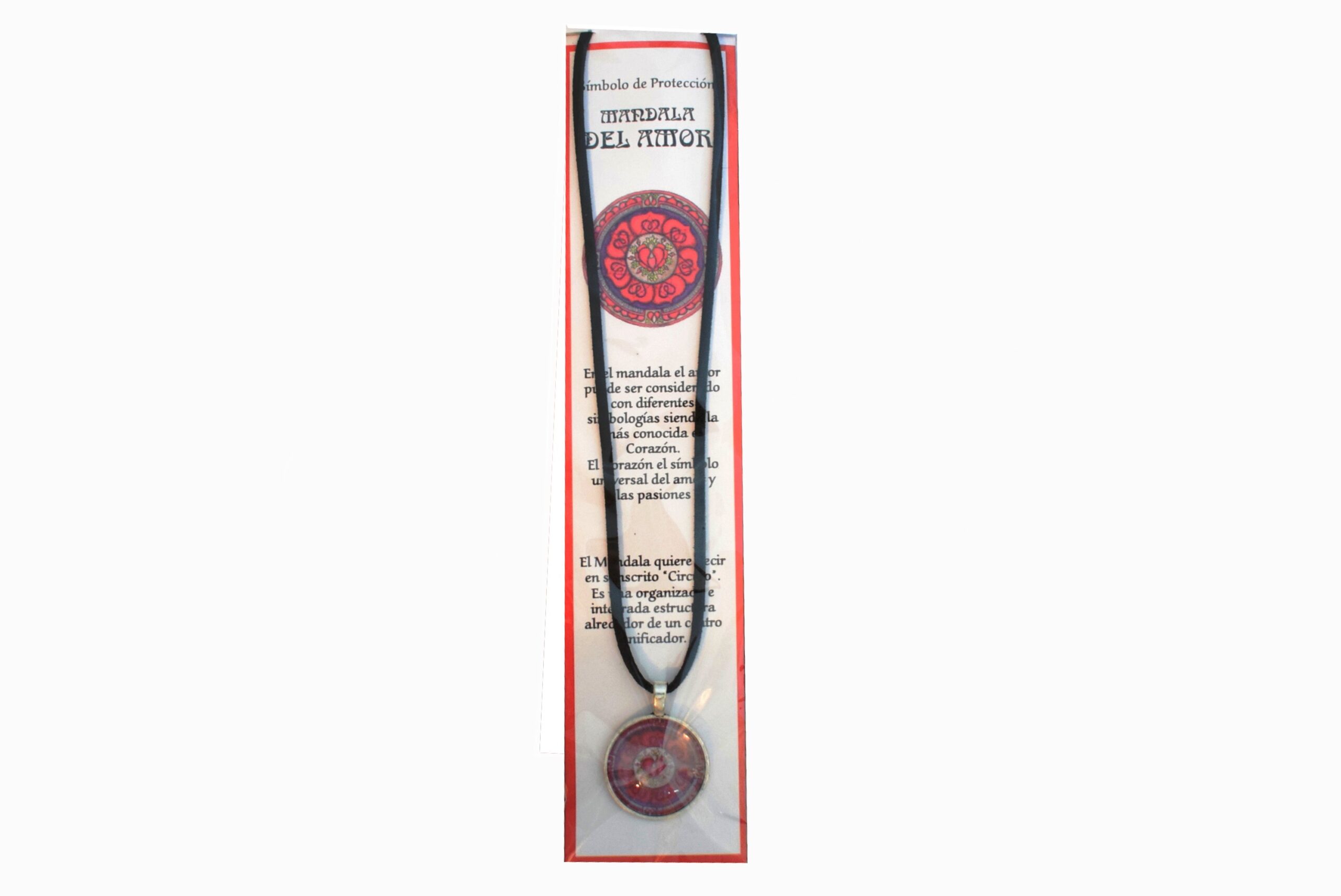 **B2-Collar Mandala del amor Amuleto de la suerte