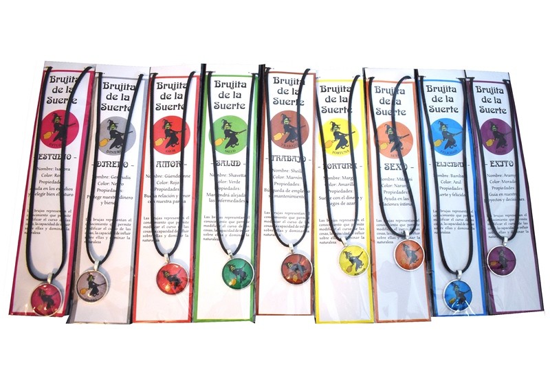 **B2-Collar Bruja Amuleto de la suerte (precio por unidad)