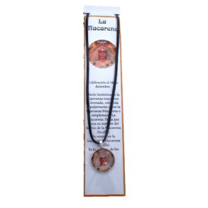 B2-Collar Virgen de la Macarena Amuleto de la suerte