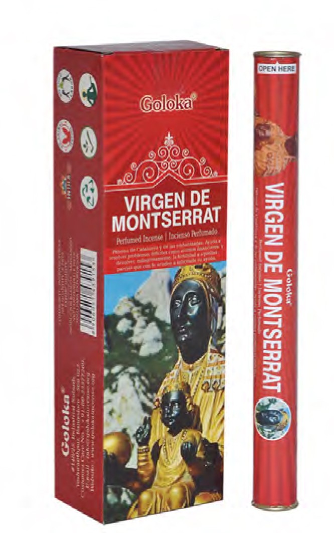 **A3-Caja Varas Virgen de Montserrat Goloka (6 Tubos Cilíndricos)