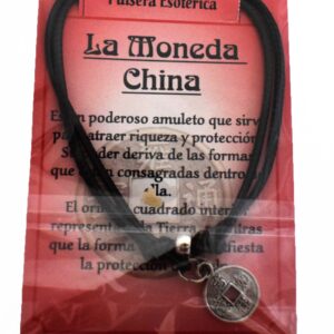 B2-Pulsera La moneda China (aleación de Zinc)