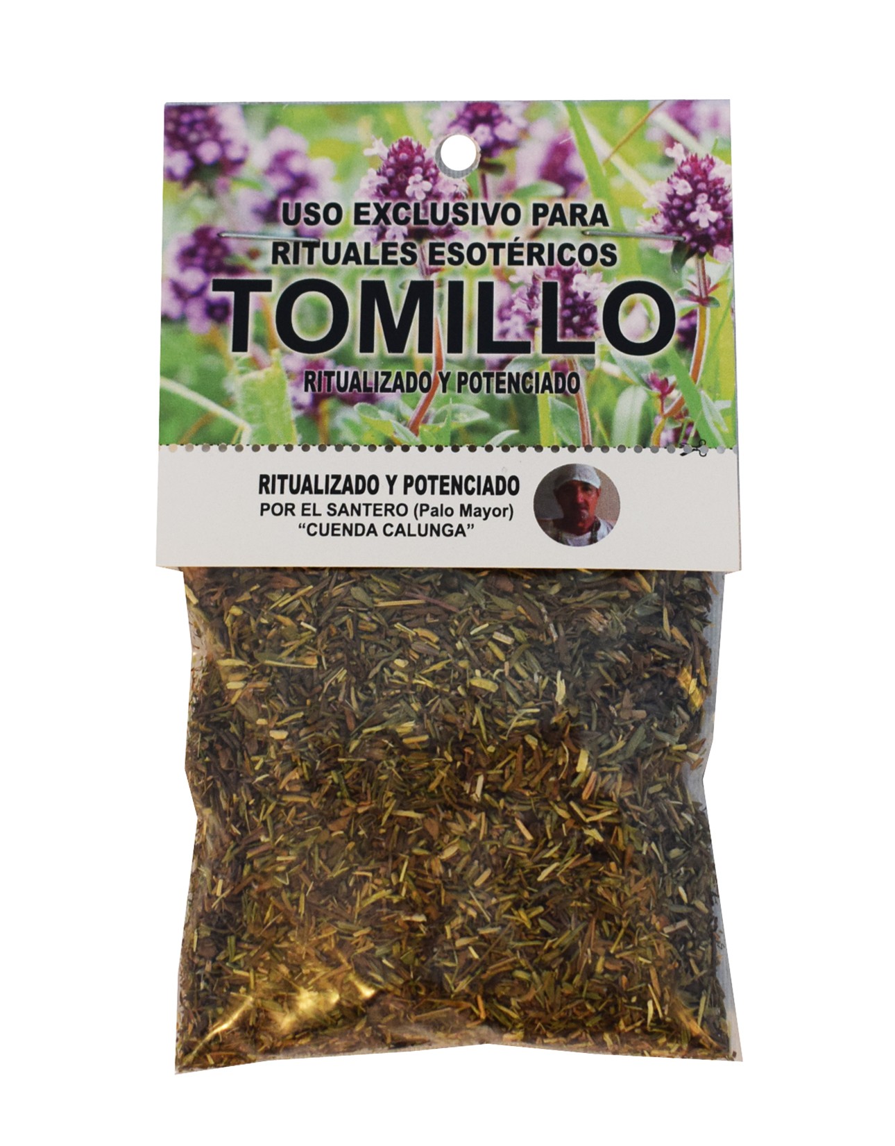 **B3-Tomillo Hierbas de Santería (uso exclusivo esoterico )