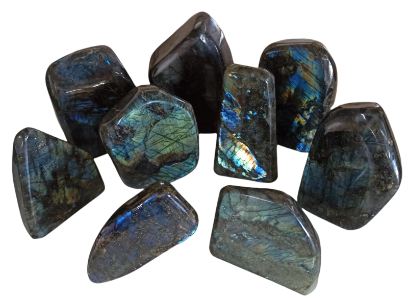 Labradorita piedra mineral (precio por gramo, mínima cantidad 1500gr)