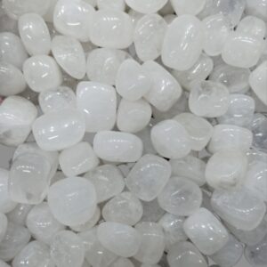 B2-Cuarzo blanco pulido piedra mineral (paquete 250 gramos)