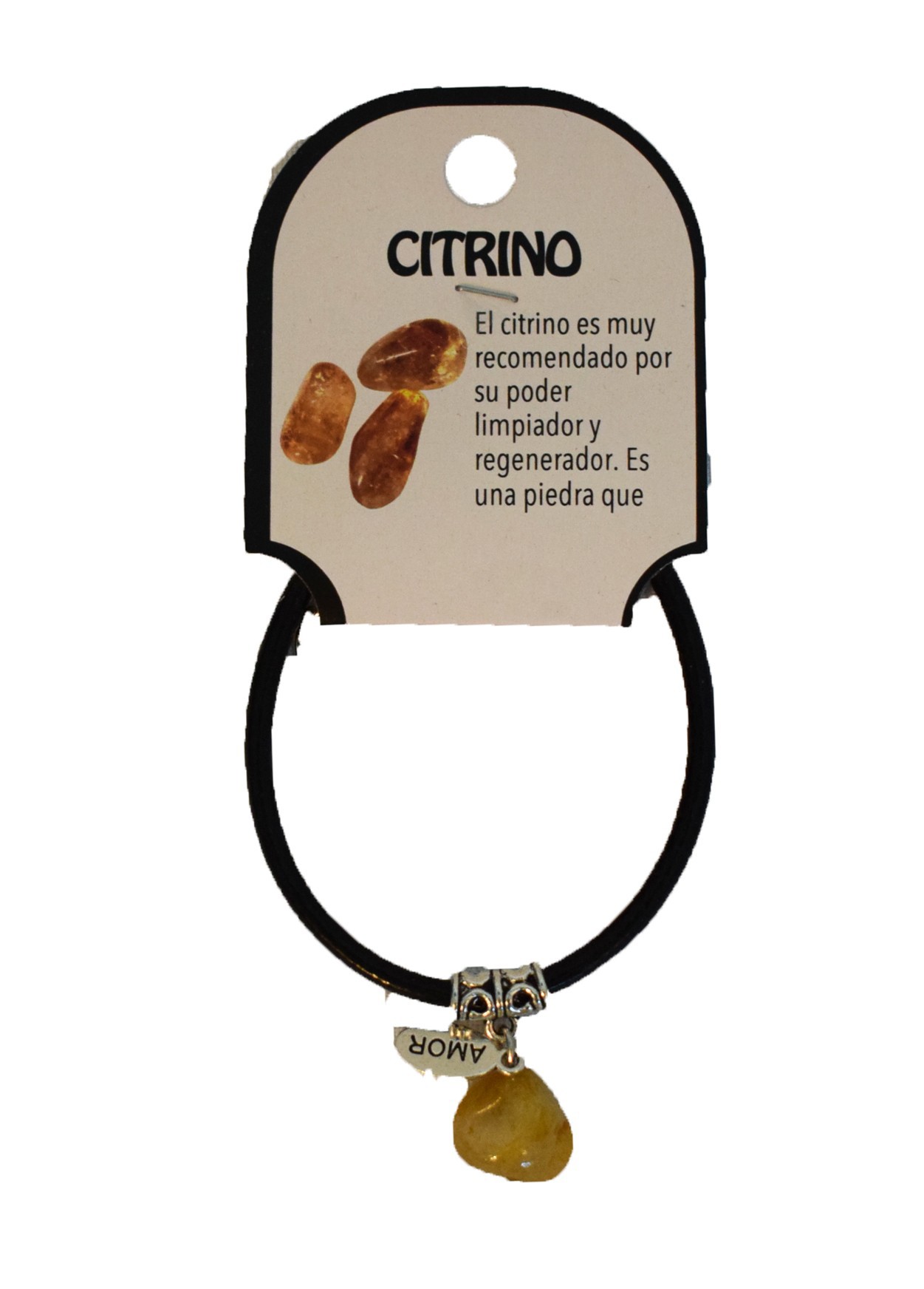 **B2-Pulsera Citrino mineral