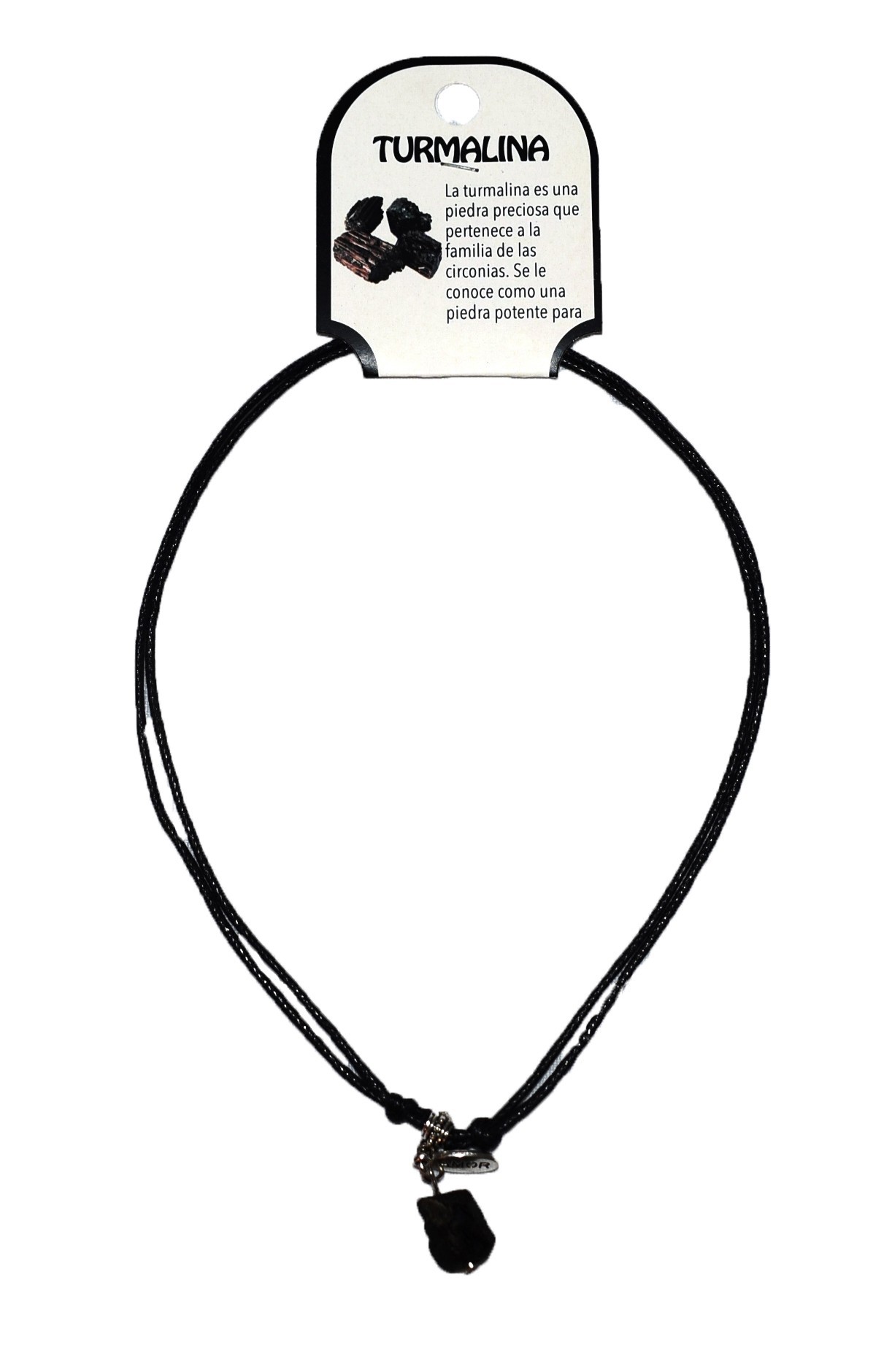 B2-Collar Esotérico Turmalina S en bruto (pequeña)