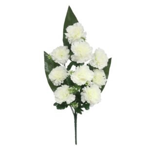 A0/G-Conjunto clavel plano 53cm artificiales
