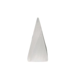 B3-Pirámide Selenita mediana 10cm aproximadamente