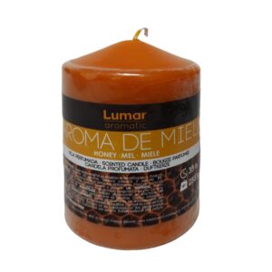 B3/G-Velón perfumado miel 10x7cm (100% color y aroma) 255gr aproximadamente