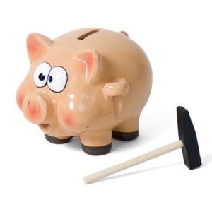 /G-Hucha cerdito Hammer 15cm (Precio por unidad)