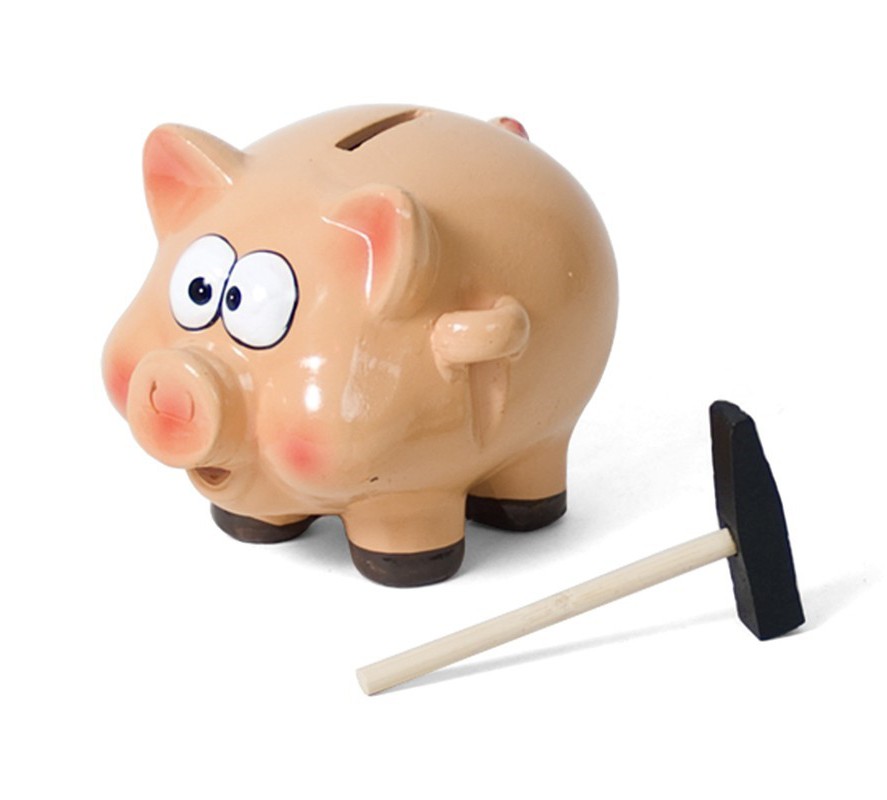 /G-Hucha cerdito Hammer 15cm (Precio por unidad)